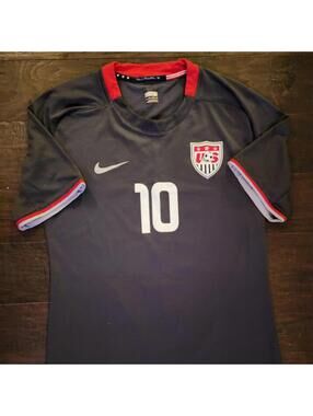 USA National Team 2008/2009 Navy Soccer Nike Jersey Size L
